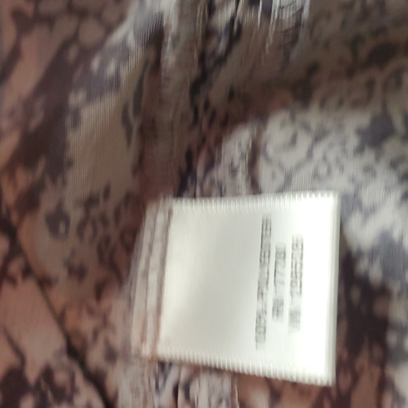 CONVERSE One Star Lightweight Flowy Cap Sleeve Blouse Tunic in Gray Size XS - Picture 5 of 7